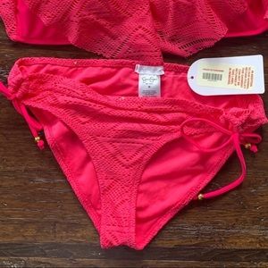 Jessica Simpson swimsuit bottoms only Medium NWT